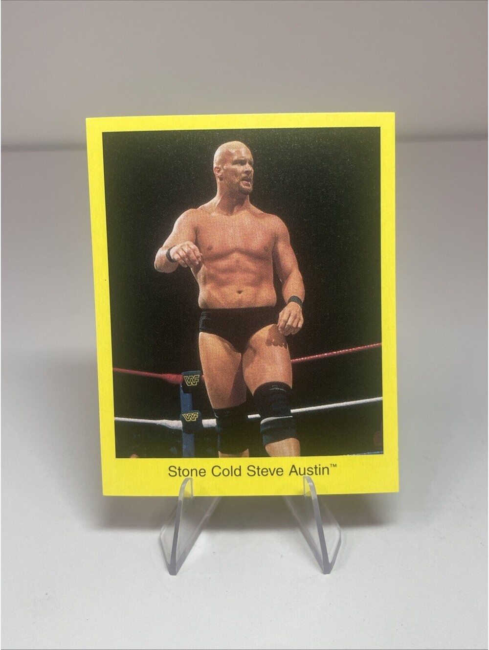 WWF Trivia Game Stone Cold Steve Austin 1997 Rookie card Amazing Condition
